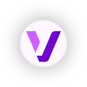 V vizard logo with shade